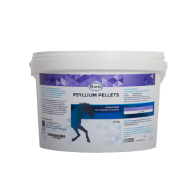 Psyllium pellets for natural bowel movement
