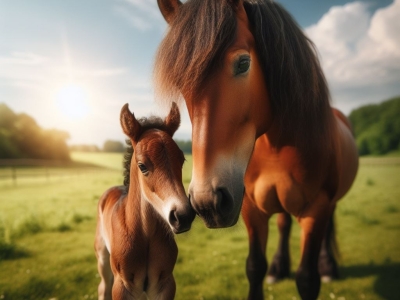 The effect of nutrition on brood mares